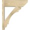 Ekena Millwork Olympic Slat Rough Sawn Outlooker, Douglas Fir, 8"W x 24"D x 28"H OUT08X24X28OLY06RDF - alternate 3